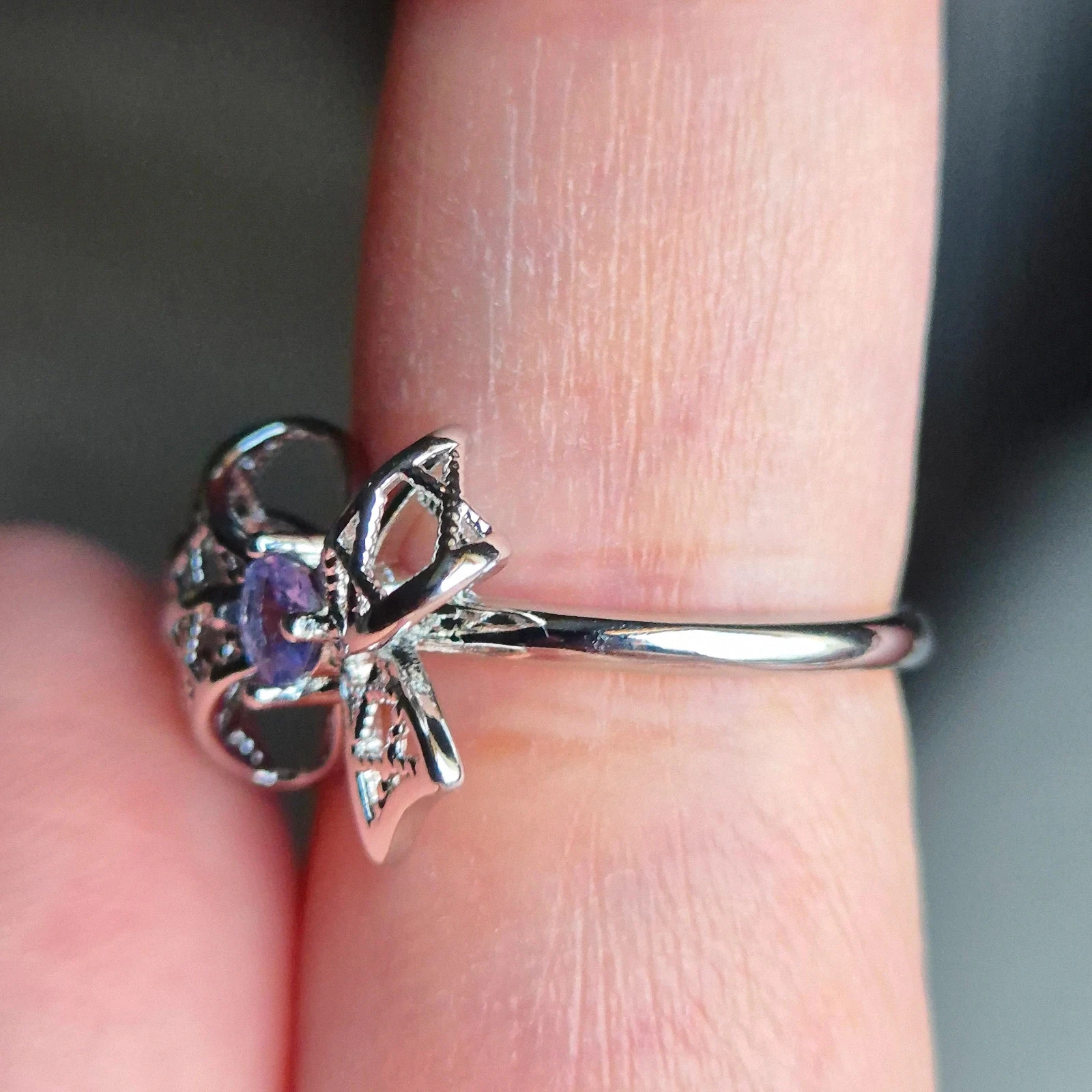Anillo de mariposa de tanzanita natural – photo 3